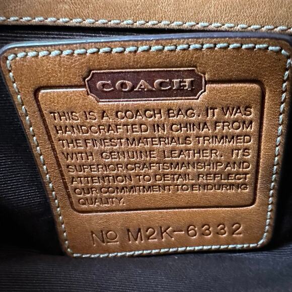 Coach Vintage Y2K Demi Baguette Signature Monogram Shoulder Bag - Picture 8 of 9